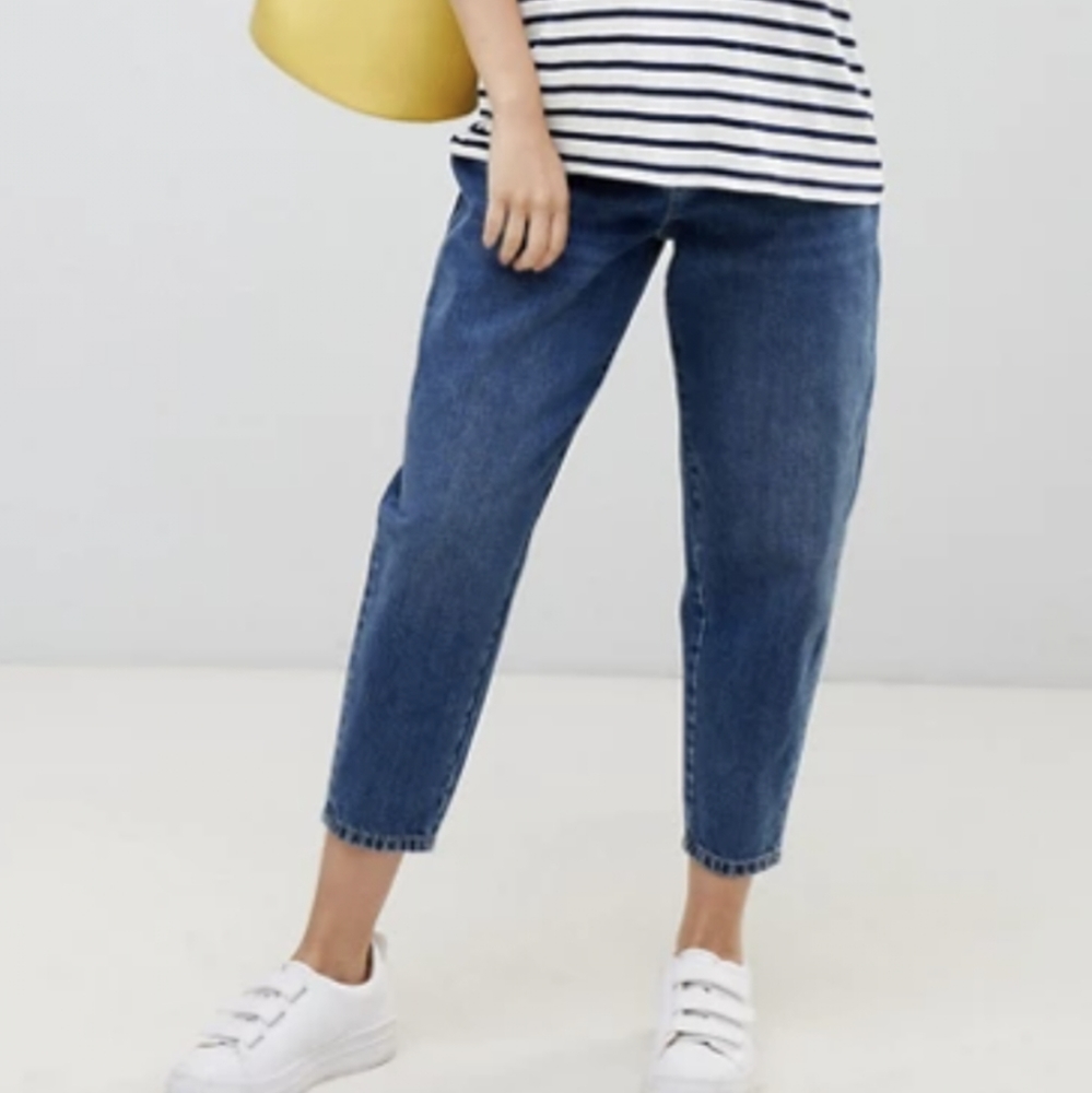 ASOS design maternity balloon leg boyfriend
